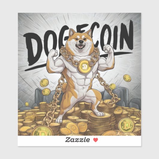 Dog Dog Aufkleber (Blatt)