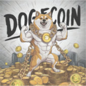 Dog Dog Aufkleber (Vorderseite)