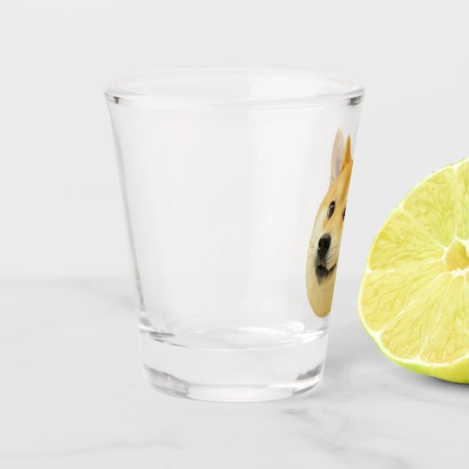 Dog Dog Dog Meme Schnapsglas (Links)