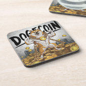 Dog Dog Getränkeuntersetzer (Linke Seite)