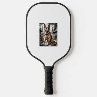 Dog Dog Lover Dow Pickleball Schläger