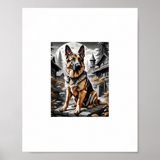 Dog Dog Lover Dow Poster (Vorne)