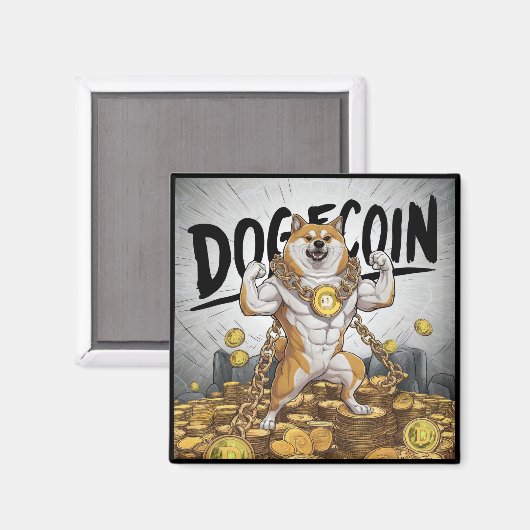 Dog Dog Magnet (Vorderseite/Rückseite)