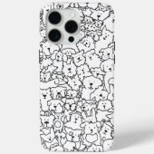 Dog Doodle iPhone Case (Rückseite)