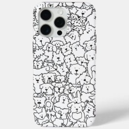 Dog Doodle iPhone Case