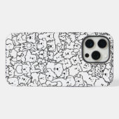 Dog Doodle iPhone Case Hülle (Rückseite (Horizontal))