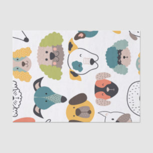 Dog Doodles - Harvey Seidenpapier