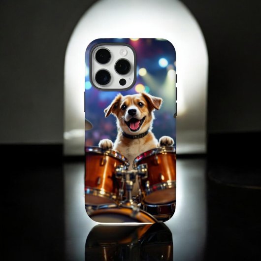 Dog Drummer Case-Mate iPhone Hülle