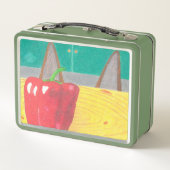 Dog ears and pepper metall brotdose (Rückseite)