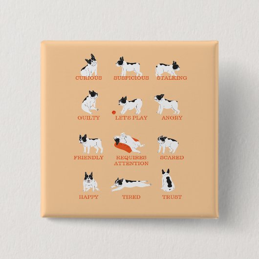 dog emotion  button (Vorderseite)