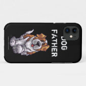 Dog Father St. Bernhard Kunst Case-Mate iPhone Hülle (Rückseite (Horizontal))