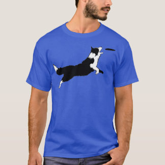 Dog Fetch Frisbee Border Collie T-Shirt