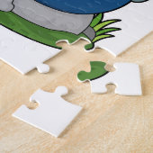 Dog Fishing Fisher Finish Puzzle (Seite)