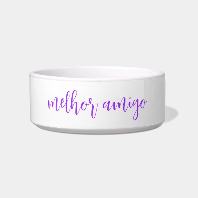 DOG FOOD BOWL KERAMIK STYLE DESIGN NAPF (Vorderseite)