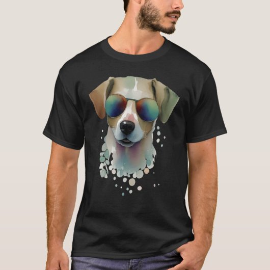 dog for Colorful Kitty Adoption T-Shirt (Vorderseite)