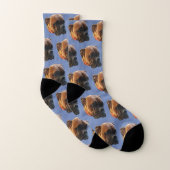 Dog Foto Boxer Welpensocken Socken (Paar)