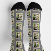 Dog Foto Lover Fun Socks Socken (Oben)