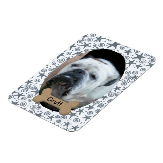 Dog Foto Magnet (Linke Seite)