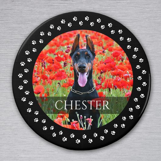 Dog Foto Magnet - Personalisierter Pet Keepake
