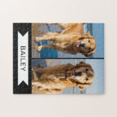Dog Foto Personalisiert Jigsaw Puzzle (Horizontal)