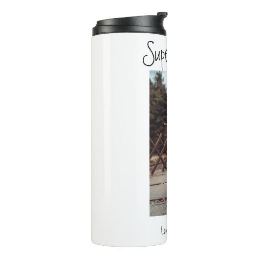 Dog Foto Super Mama Pulsdruck Kaffee Tasse (Nach links gedreht)