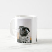 Dog Foto Super Mama Pulsdruck Kaffee Tasse (Vorderseite Links)