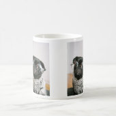 Dog Foto Super Mama Pulsdruck Kaffee Tasse (Mittel)