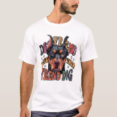 Dog Friend Best als Freund Dog T-Shirt (Vorderseite)