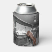 Dog Friendly Saloon Tavern Bar 1900 Fotograf Dosenkühler (Kanne Rückseite)