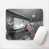 Dog Friendly Saloon Tavern Bar 1900 Fotograf Mousepad (Mit Mouse)