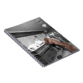 Dog Friendly Saloon Tavern Bar 1900 Fotograf Notizblock (Rechte Seite)