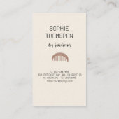 Dog Friseur Visitenkarte (Rückseite)