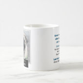 Dog Funny Novelty Mugshot Personalisiertes Foto Te Kaffeetasse (Mittel)