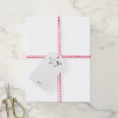 Dog-Geschenk-Tag Geschenkanhänger (Mit Garn)