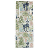 dog geschenktüte für weinflaschen (Vorderseite)