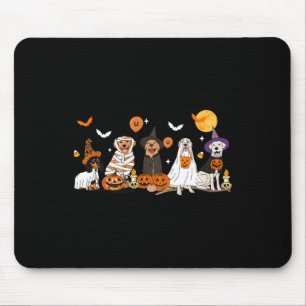 Dog Ghost Hexe Mummy Halloween Kostüme Männer Frau Mousepad