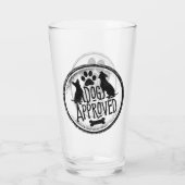 Dog Glass genehmigt Glas (Rückseite)