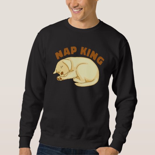 Dog Golden Retriever Nap Sleeping Sleep Pajama Nig Sweatshirt (Vorderseite)