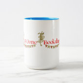 Dog Gone Bookshop Grosser Kaffee Tasse (Mittel)