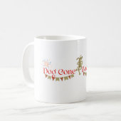 Dog Gone Bookshop Kaffee/Tee Tasse (Vorderseite Links)