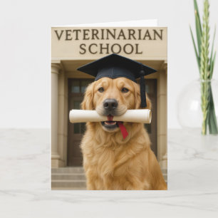 Dog Graduate of Veterinary School Karte