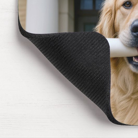 Dog Graduate of Veterinary School Mousepad (Ecke)
