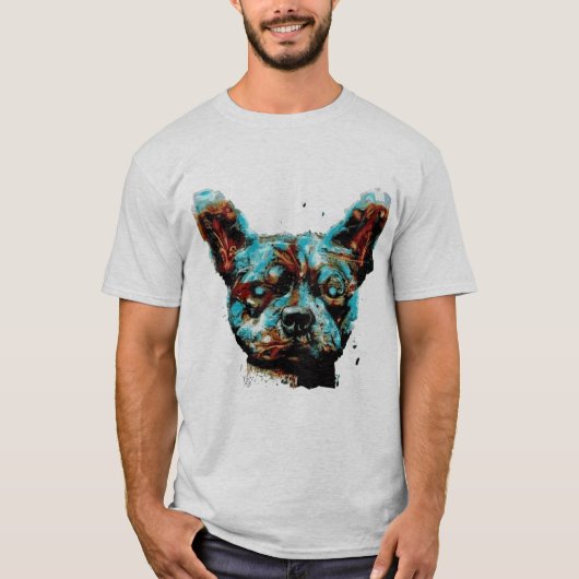 Dog Graffiti T - Shirt (Vorderseite)