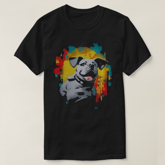 Dog Graffiti T - Shirt (Design vorne)