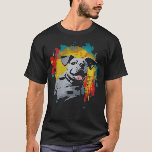 Dog Graffiti T - Shirt (Vorderseite)