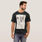 Dog Graphic Men's T - Shirt (Vorne ganz)