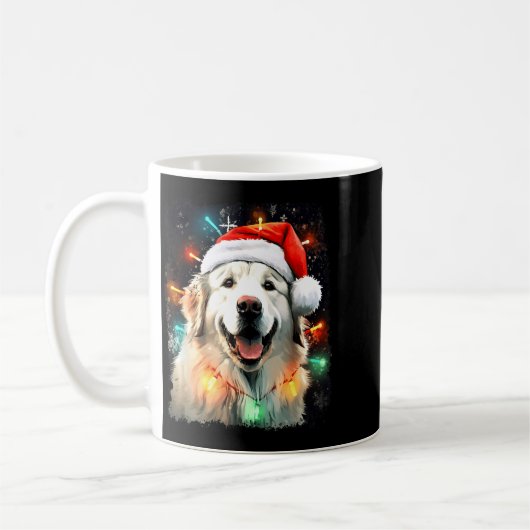 Dog Great Pyrenees Christmas  Kaffeetasse (Links)
