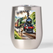 Dog Greeting steam train (Vorderseite)