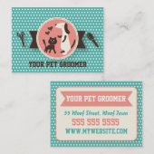 Dog Groomer Business Card - Personalizable Visitenkarte (Vorne/Hinten)