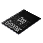 Dog Groomer Extraordinaire Notizblock (Linke Seite)